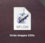 Screenshot of a saved Automator workflow icon