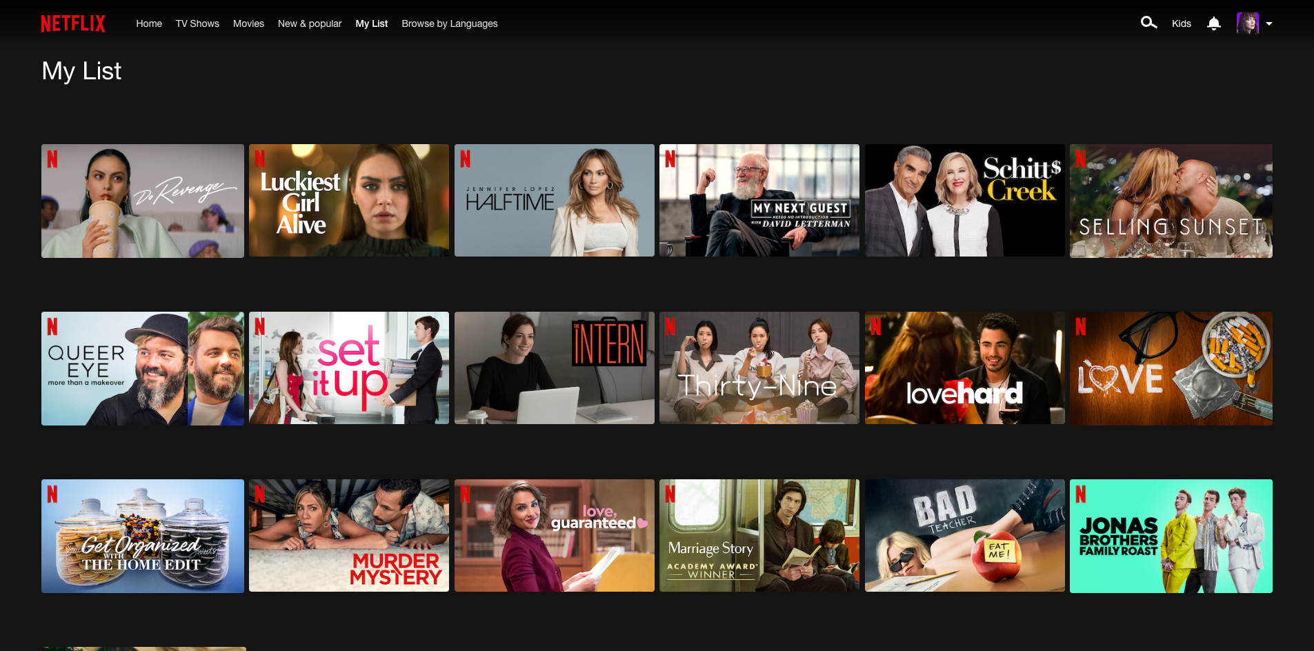 How to setup a film and TV watchlist in Notion Producing Paradise