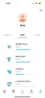Balance app screenshot showing the personal profile with which meditation skills you're working on