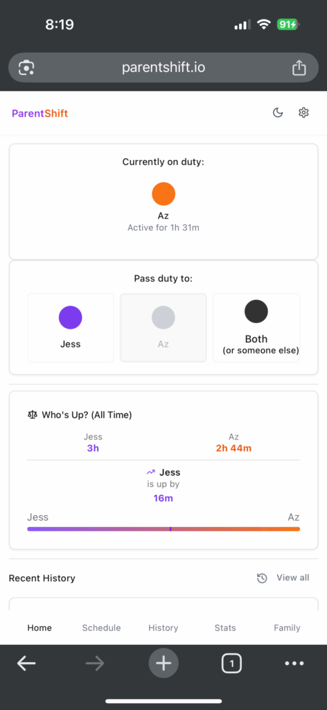 ParentShift Replit AI today